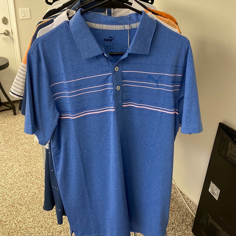 13 Men’s Golf polos